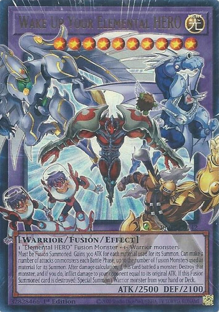 Wake Up Your Elemental HERO (RA05-EN142) (Rarity Collection 5)