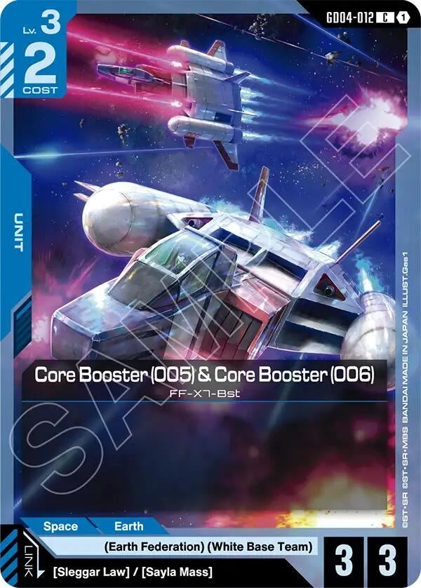 Image for Core Booster (005) & Core Booster (006) (GD04-012) (Phantom Aria) - Gundam Card Game
