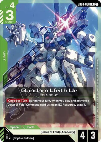 Gundam Lfrith Ur (GD04-020) - Phantom Aria (R)