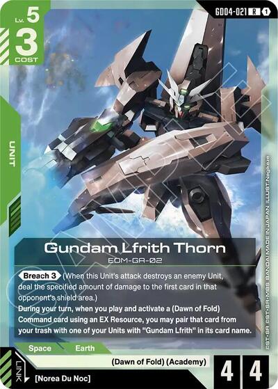 Gundam Lfrith Thorn (GD04-021) - Phantom Aria (R)