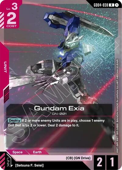 Gundam Exia (GD04-038) - Phantom Aria (R)