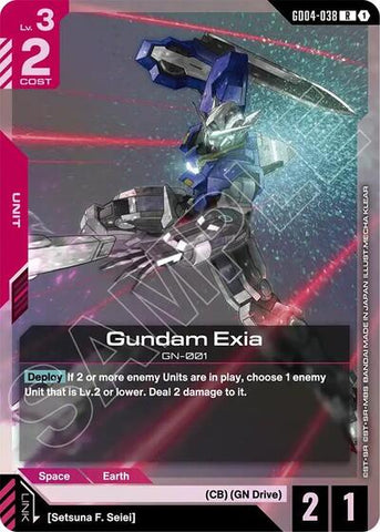 Gundam Exia (GD04-038) - Phantom Aria (R)