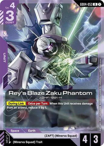Rey's Blaze Zaku Phantom (GD04-053) - Phantom Aria (R)