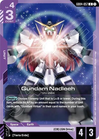 Gundam Nadleeh (GD04-057) - Phantom Aria (UC)