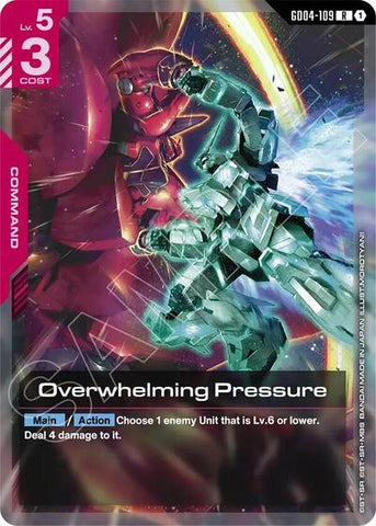 Overwhelming Pressure (GD04-109) - Phantom Aria (R)