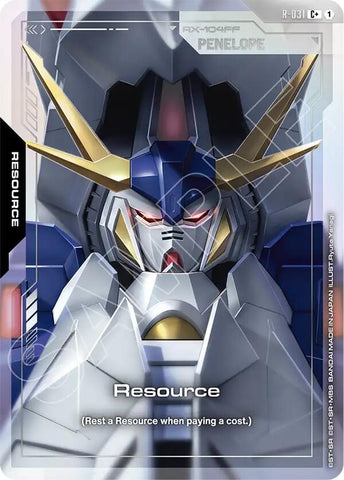 Image for Resource (R-031) (C+) (R-031) (Phantom Aria) - Gundam Card Game
