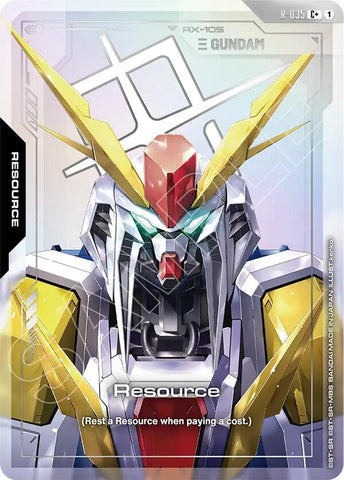 Image for Resource (R-035) (C+) (R-035) (Phantom Aria) - Gundam Card Game