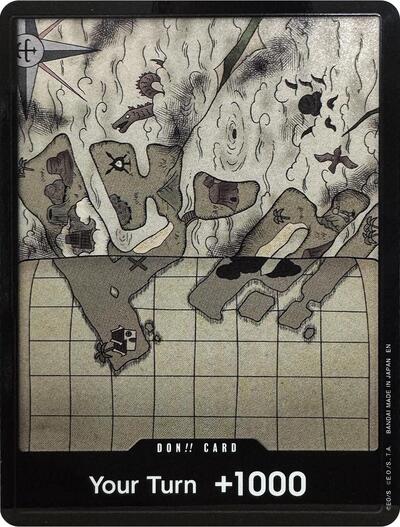 DON!! Card (Sky Island Map) (Double Pack Set Vol. 10) - () - Adventure on Kami's Island - (DON!!)