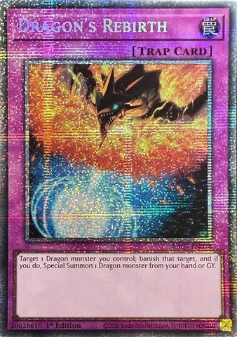 Dragon's Rebirth (Starlight Rare) (RA05-EN078) (Rarity Collection 5)