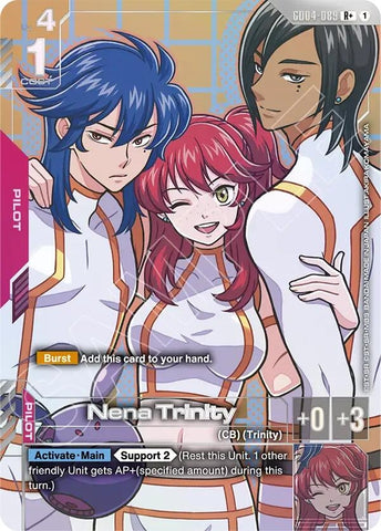 Image for Nena Trinity (R+) (GD04-089) (Phantom Aria) - Gundam Card Game