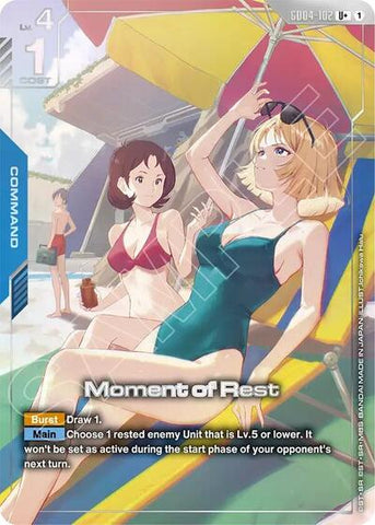 Moment of Rest (U+) (GD04-102) - Phantom Aria (U+)