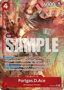 Portgas.D.Ace (Parallel) - (ST30-007) - Starter Deck EX: Luffy & Ace - (Super Rare)