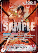 Portgas.D.Ace - (OP16-001) - The Time of Battle - (Leader)