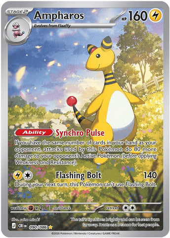 Ampharos (090/086) [Mega Evolution: Chaos Rising]