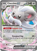 Cinccino ex - (073/086) - ME04: Chaos Rising - (Double Rare)