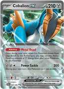 Cobalion ex - (064/086) - ME04: Chaos Rising - (Double Rare)