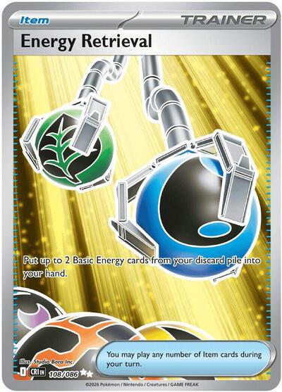 Energy Retrieval - (108/086) - ME04: Chaos Rising - (Ultra Rare)