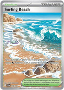 Surfing Beach - (114/086) - ME04: Chaos Rising - (Ultra Rare)