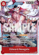 Edward.Newgate - (OP16-003) - The Time of Battle - (Super Rare)