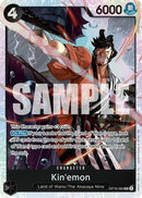 Kin'emon - (OP16-082) - The Time of Battle - (Super Rare)