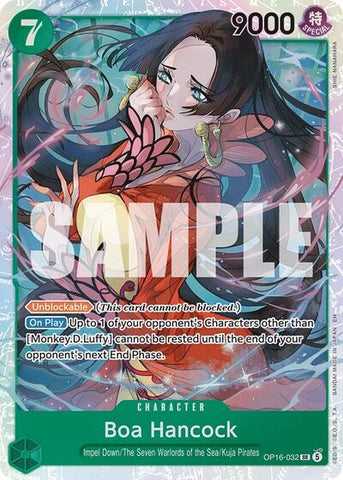 Boa Hancock - (OP16-032) - The Time of Battle - (Super Rare)