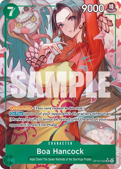 Boa Hancock - (OP16-032) - The Time of Battle - (Super Rare)