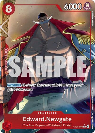 Edward.Newgate - (ST30-003) - Starter Deck EX: Luffy & Ace - (Common)