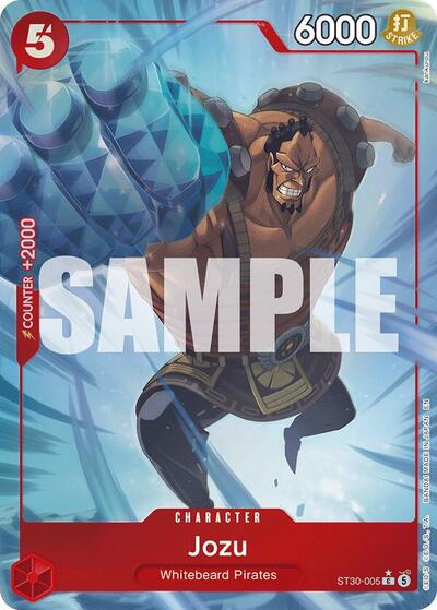 Jozu - (ST30-005) - Starter Deck EX: Luffy & Ace - (Common)