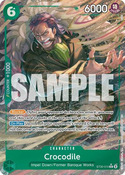 Crocodile - (ST30-010) - Starter Deck EX: Luffy & Ace - (Common)