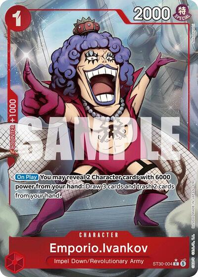 Emporio.Ivankov - (ST30-004) - Starter Deck EX: Luffy & Ace - (Common)
