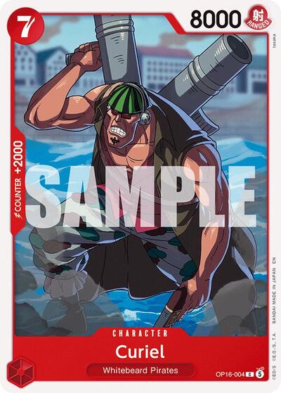 Curiel - (OP16-004) - The Time of Battle - (Common)