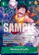 Monkey.D.Luffy - (OP16-034) - The Time of Battle - (Rare)