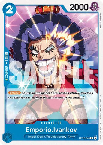 Emporio.Ivankov - (OP16-044) - The Time of Battle - (Common)