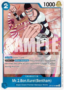 Mr.2.Bon.Kurei(Bentham) - (OP16-055) - The Time of Battle - (Rare)