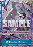 Mr.2.Bon.Kurei(Bentham) - (OP16-055) - The Time of Battle - (Rare)