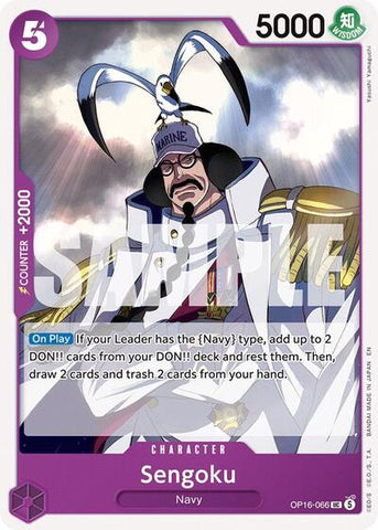 Sengoku - (OP16-066) - The Time of Battle - (Uncommon)