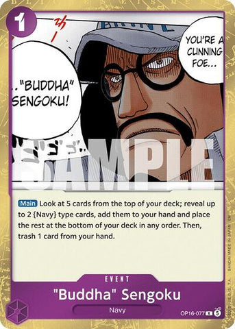 "Buddha" Sengoku - (OP16-077) - The Time of Battle - (Rare)