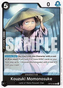 Kouzuki Momonosuke - (OP16-084) - The Time of Battle - (Uncommon)