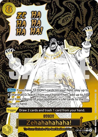 Zehahahahaha! - (OP16-116) - The Time of Battle - (Rare)