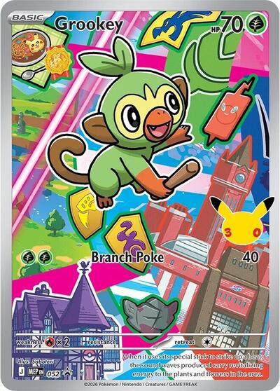 Grookey - (052) - ME: Mega Evolution Promo - (Promo)