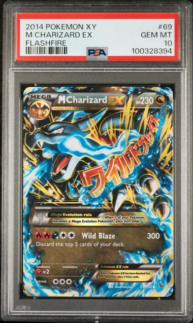 PSA 10 - Flashfire - M Charizard EX