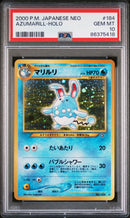 PSA 10 - Japanese Neo - Azumarill Holo