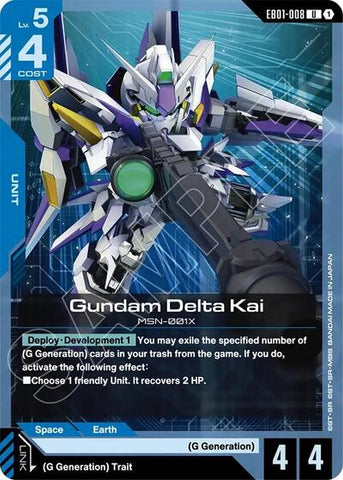 Gundam Delta Kai (EB01-008) - Eternal Nexus (UC)