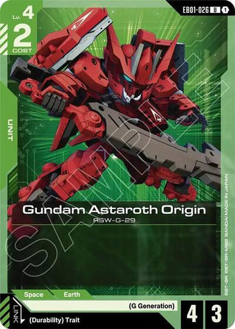 Gundam Astaroth Origin (EB01-026) - Eternal Nexus (UC)