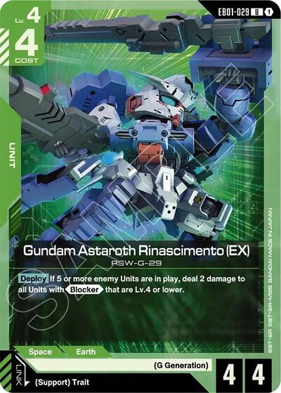 Gundam Astaroth Rinascimento (EX) (EB01-029) - Eternal Nexus (UC)