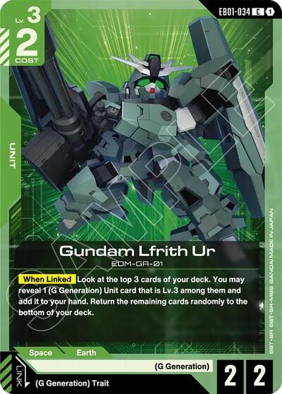 Gundam Lfrith Ur (EB01-034) - Eternal Nexus (C)
