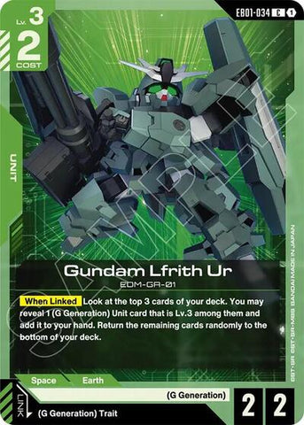 Gundam Lfrith Ur (EB01-034) - Eternal Nexus (C)
