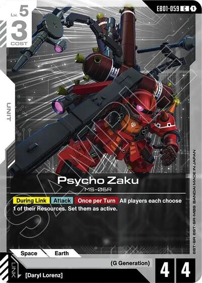 Psycho Zaku (EB01-059) - Eternal Nexus (C)