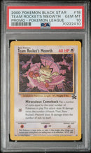PSA 10 - Black Star Promo - Team Rocket's Meowth