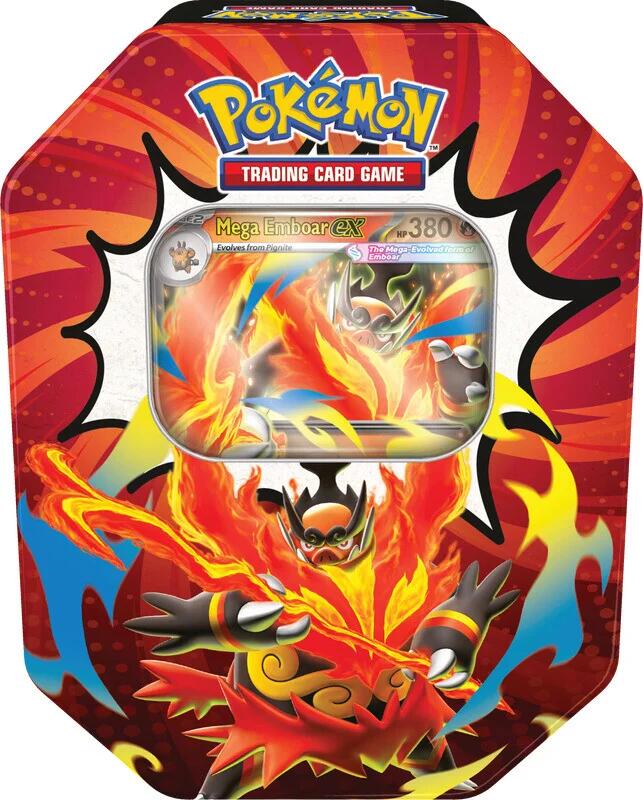 Ascended Heroes Tin [Mega Emboar ex]**LIMIT 2**